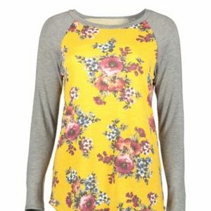 MADE IN U.S.A. Super Soft Long~Sleeve Tee XL NWOT